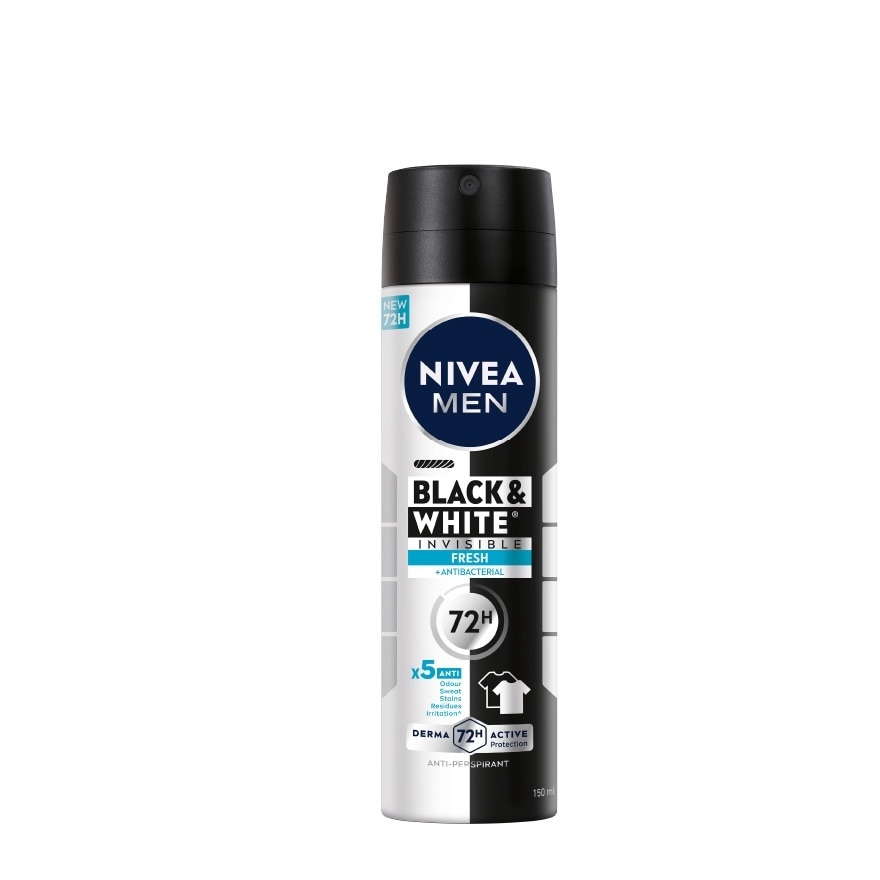 Deodorant Black & White Fresh Spray 150ml