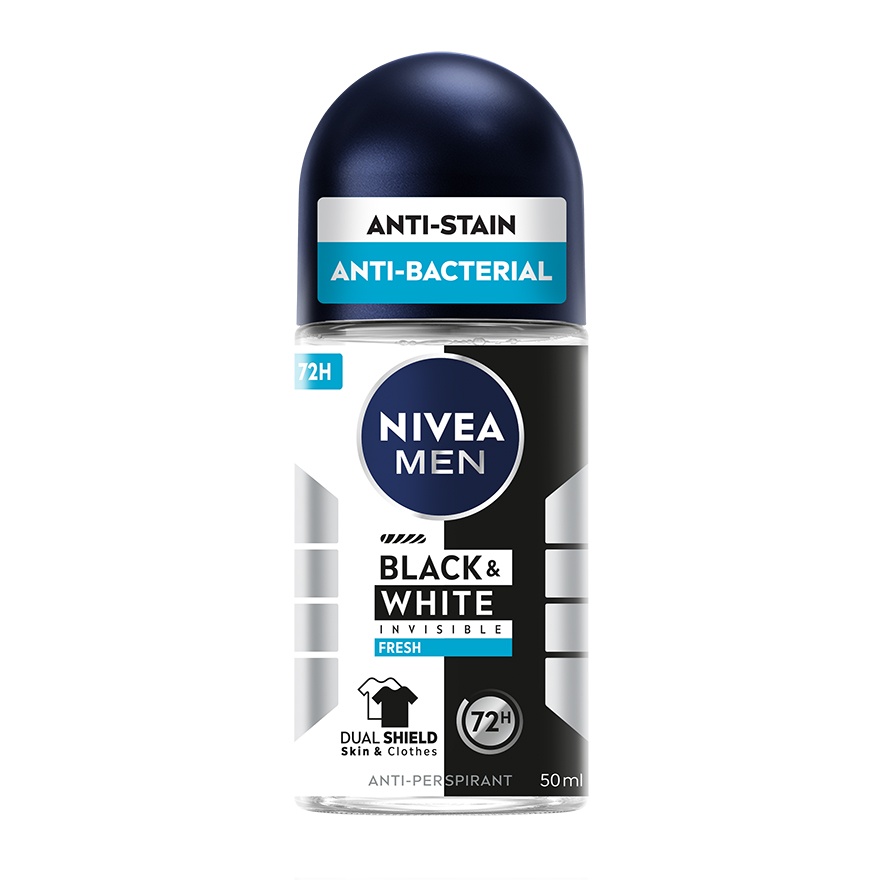 Deodorant Black & White Fresh Roll On 50ml