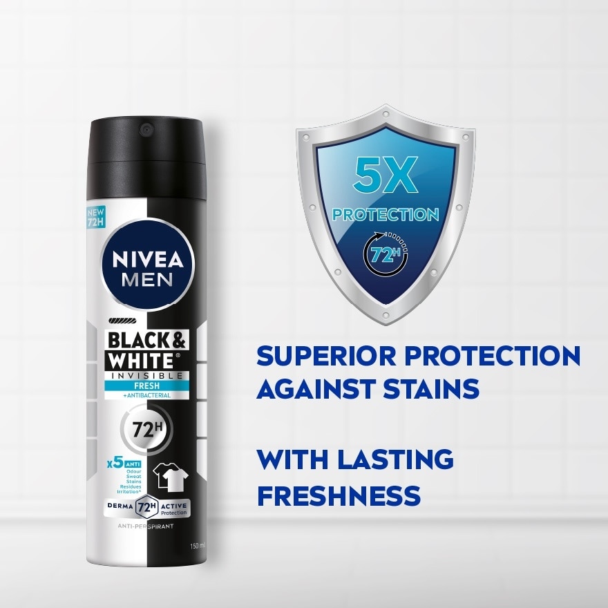 Deodorant B&W Fresh Spray Twin Pack 2x150ml