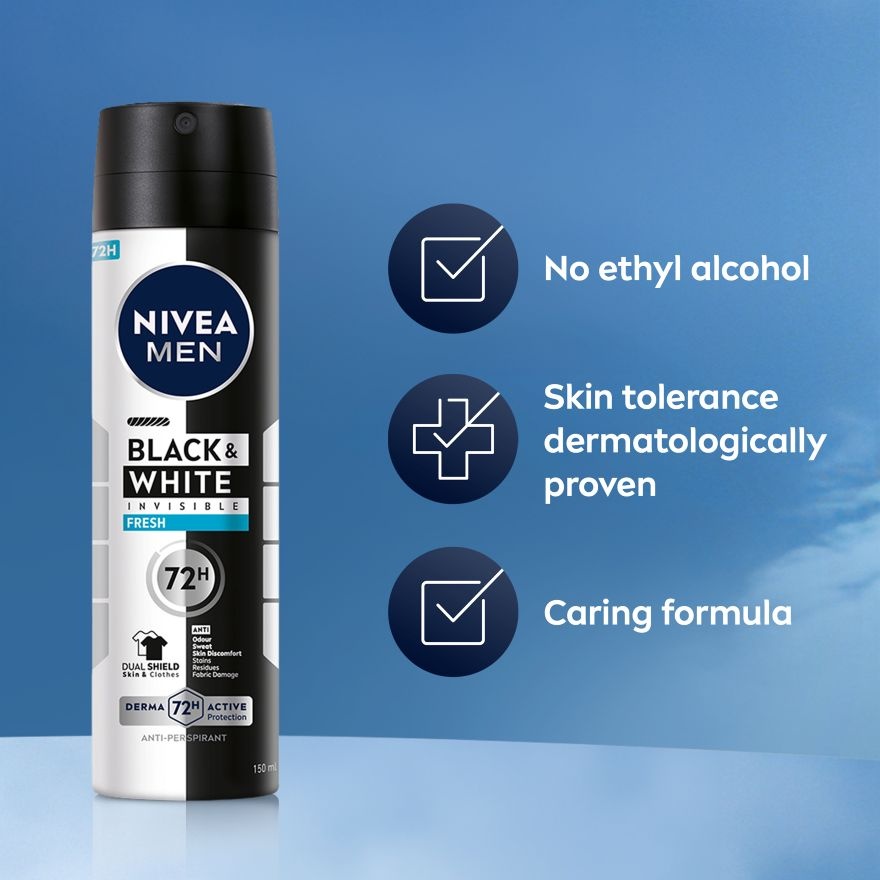 Deodorant B&W Fresh Spray Twin Pack 2x150ml image