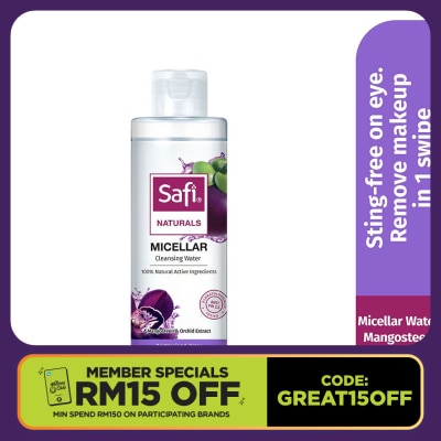 SAFI Naturals Micellar Water Mangosteen & Orchid 200ML