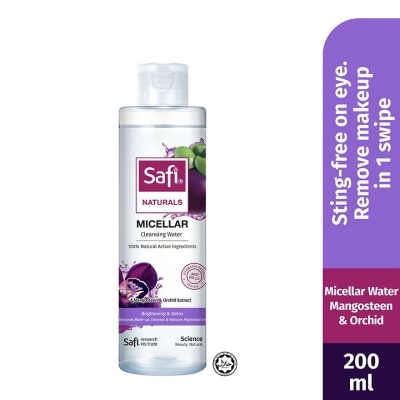 SAFI Naturals Micellar Water Mangosteen & Orchid 200ML