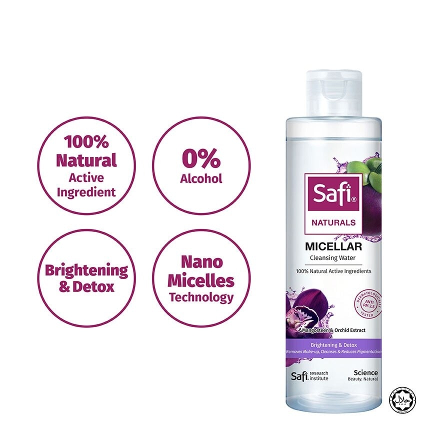 Naturals Micellar Water Mangosteen & Orchid 200ML