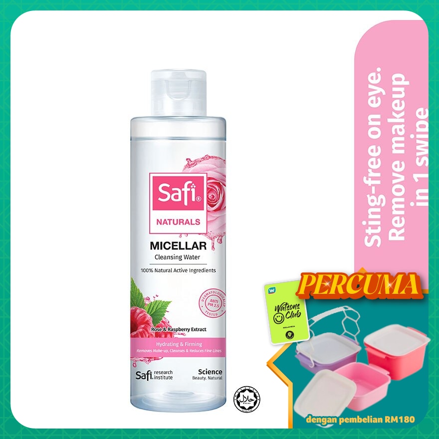 Naturals Micellar Water Rose & Raspberry 200ML