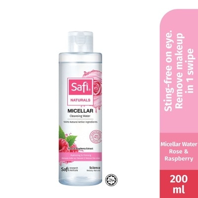 SAFI Naturals Micellar Water Rose & Raspberry 200ML