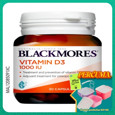 BLACKMORES - Vitamin D3 1000IU 30s