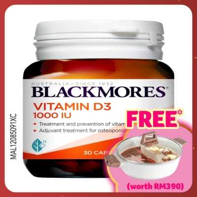 BLACKMORES Vitamin D3 1000IU 30s
