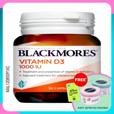 BLACKMORES Vitamin D3 1000IU 30s