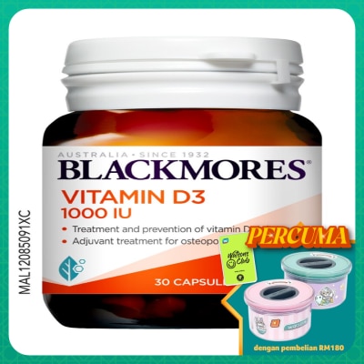 BLACKMORES Vitamin D3 1000IU 30s