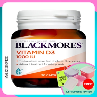 BLACKMORES Vitamin D3 1000IU 30s