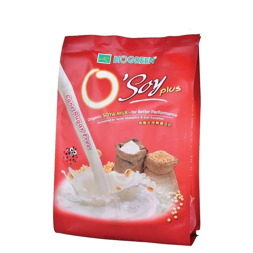 O'Soy Plus Organic Soymilk Powder (SF) 30gX11s