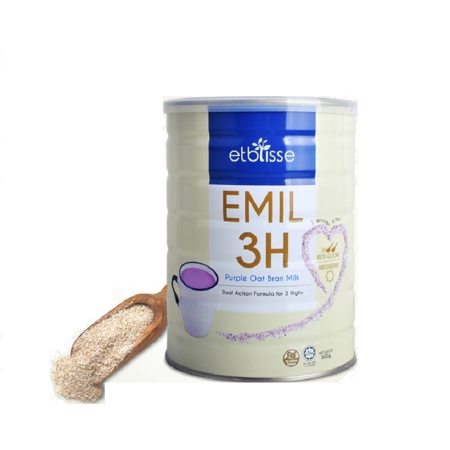 Etblisse Emil 3H Purple Oat Bran Milk 600g
