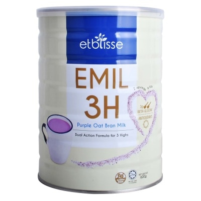ETBLISS Etblisse Emil 3H Purple Oat Bran Milk 600g