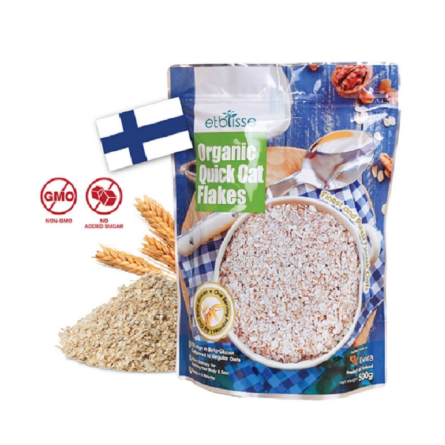 Organic Quick Oat Flakes 500g