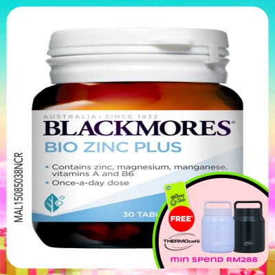 BLACKMORES - Bio Zinc Plus 30S