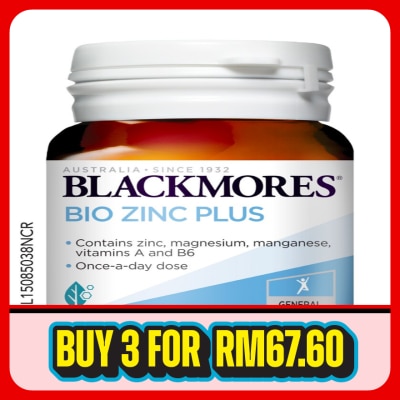 BLACKMORES - Bio Zinc Plus 30S