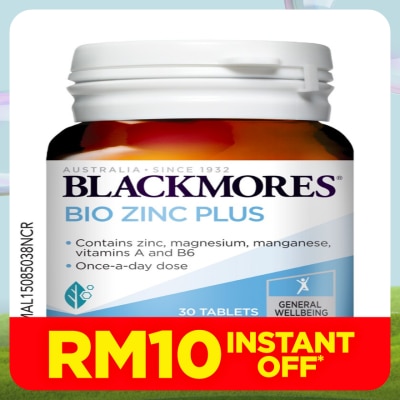BLACKMORES Bio Zinc Plus 30S
