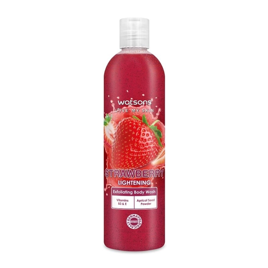 Strawberry Exfoliating Body Wash 410g