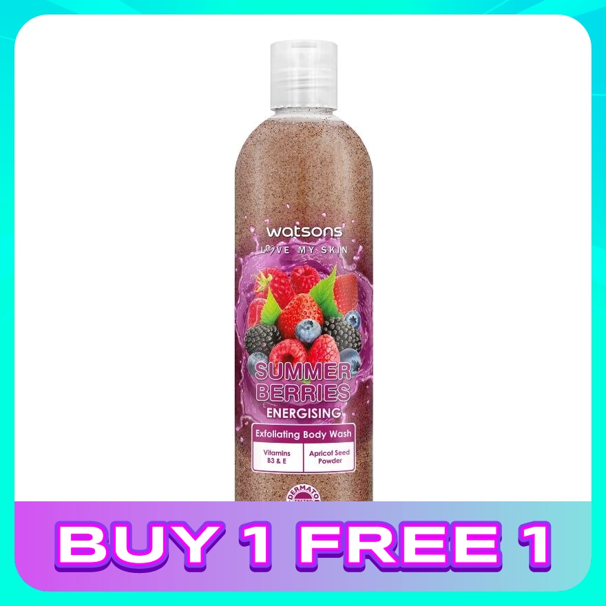 Summer Berries Exfoliating Body Wash 410g