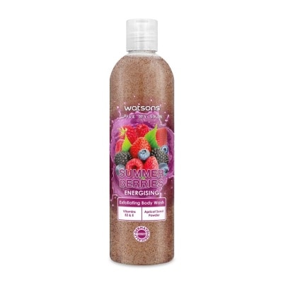 WATSONS Summer Berries Exfoliating Body Wash 410g