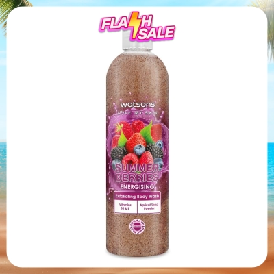 WATSONS - Summer Berries Exfoliating Body Wash 410g