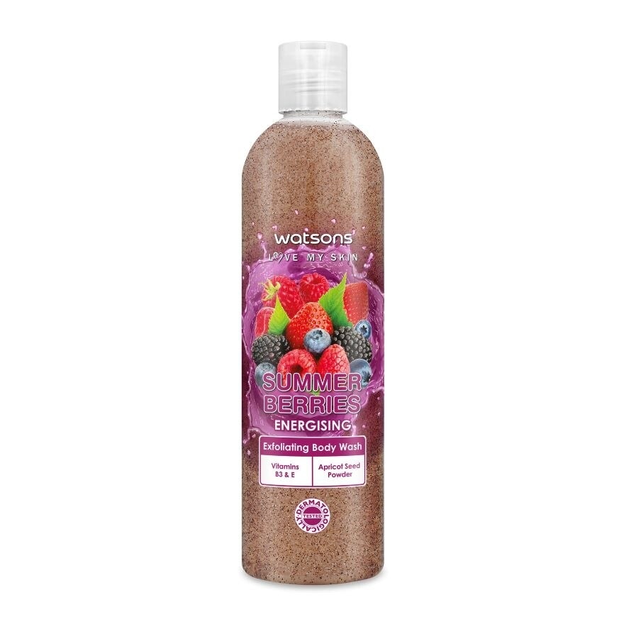 Summer Berries Exfoliating Body Wash 410g