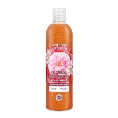 WATSONS Floral Blossom Exfoliating Body Wash 410g