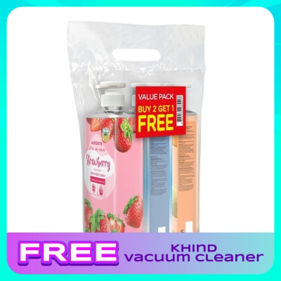 WATSONS Cream Body Wash Bundle Pack 1000ml x 3