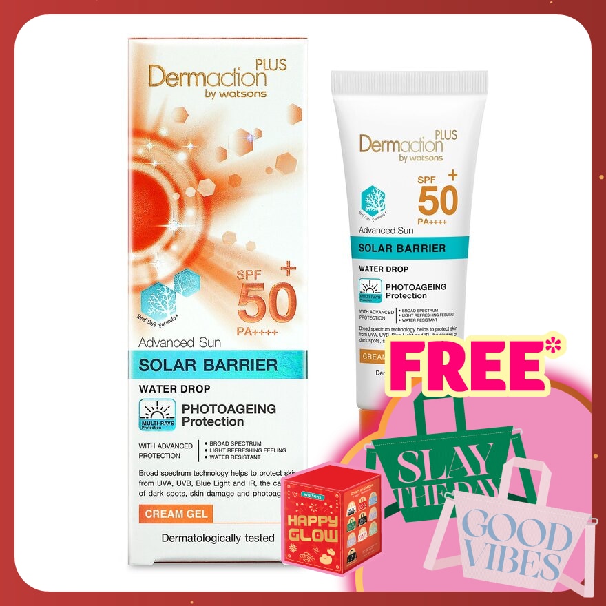 Advanced Sun Solar Barrier Water Drop Cream Gel SPF50+ PA++++ (Reef Safe) 40ml