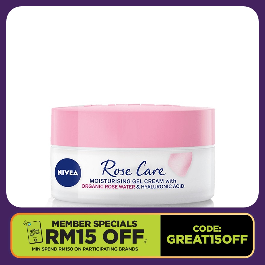 Rose Care Moisturising Gel Cream 50ml
