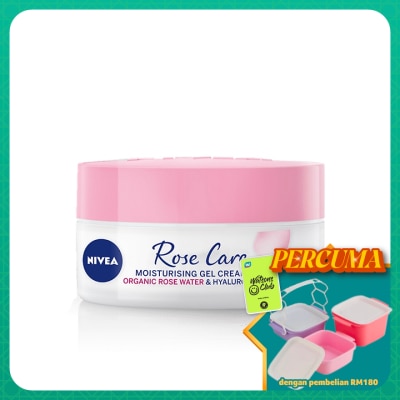 NIVEA - Rose Care Moisturising Gel Cream 50ml