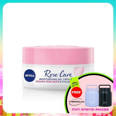 NIVEA - Rose Care Moisturising Gel Cream 50ml