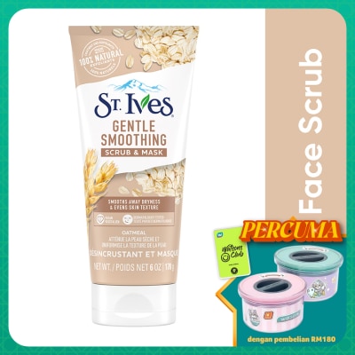 ST IVES Nourished & Smooth Oatmeal Scrub + Mask 170g