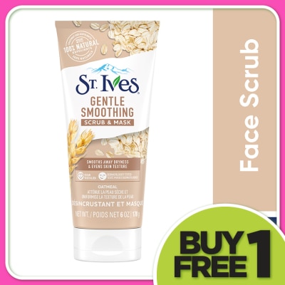 ST IVES Nourished & Smooth Oatmeal Scrub + Mask 170g