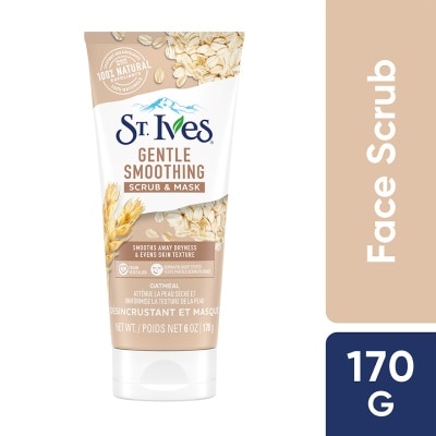 ST IVES Nourished & Smooth Oatmeal Scrub + Mask 170g