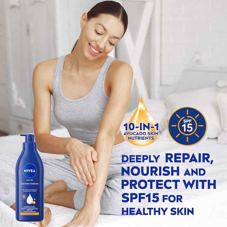 Intensive Moisture Body Milk Lotion SPF15 350ml