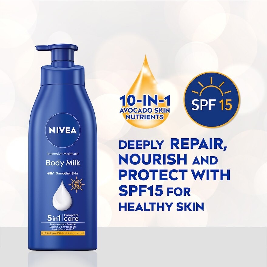 Intensive Moisture Body Milk Lotion SPF15 350ml