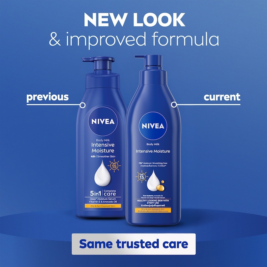 Intensive Moisture Body Milk Lotion SPF15 350ml