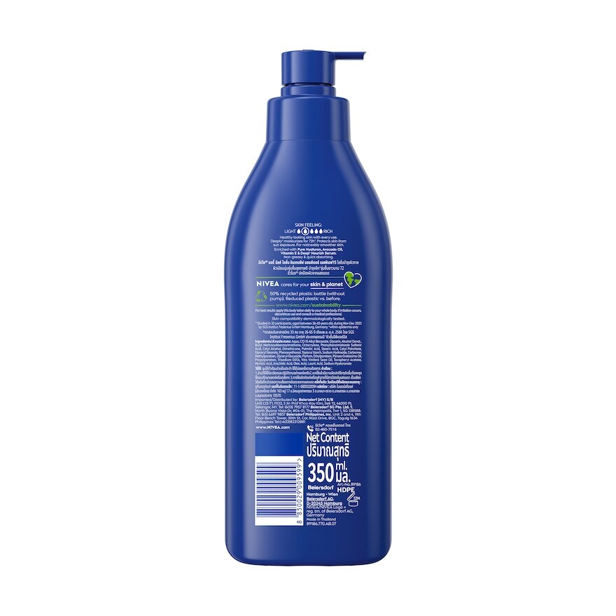 Intensive Moisture Body Milk Lotion SPF15 350ml image