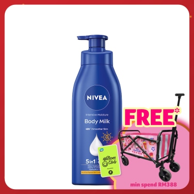 NIVEA Intensive Moisture Body Milk Lotion SPF15 350ml