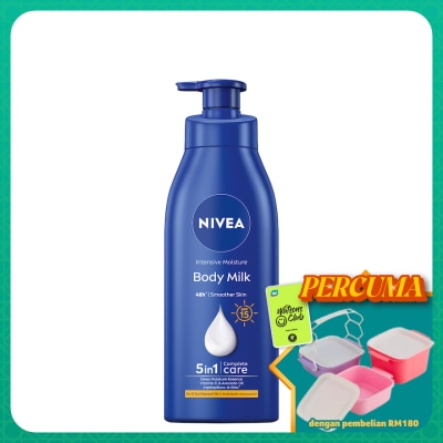 NIVEA - Intensive Moisture Body Milk Lotion SPF15 350ml
