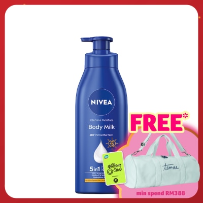 NIVEA Intensive Moisture Body Milk Lotion SPF15 350ml