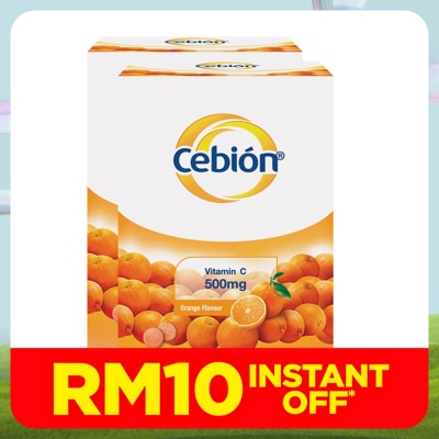 CEBION Chewable Vitamin C 500mg 2 x 30's