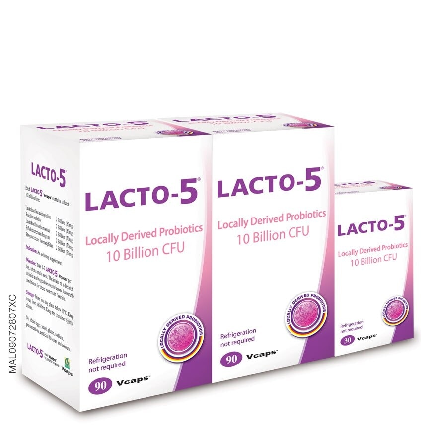 Lacto-5 2 x 90's + 30's