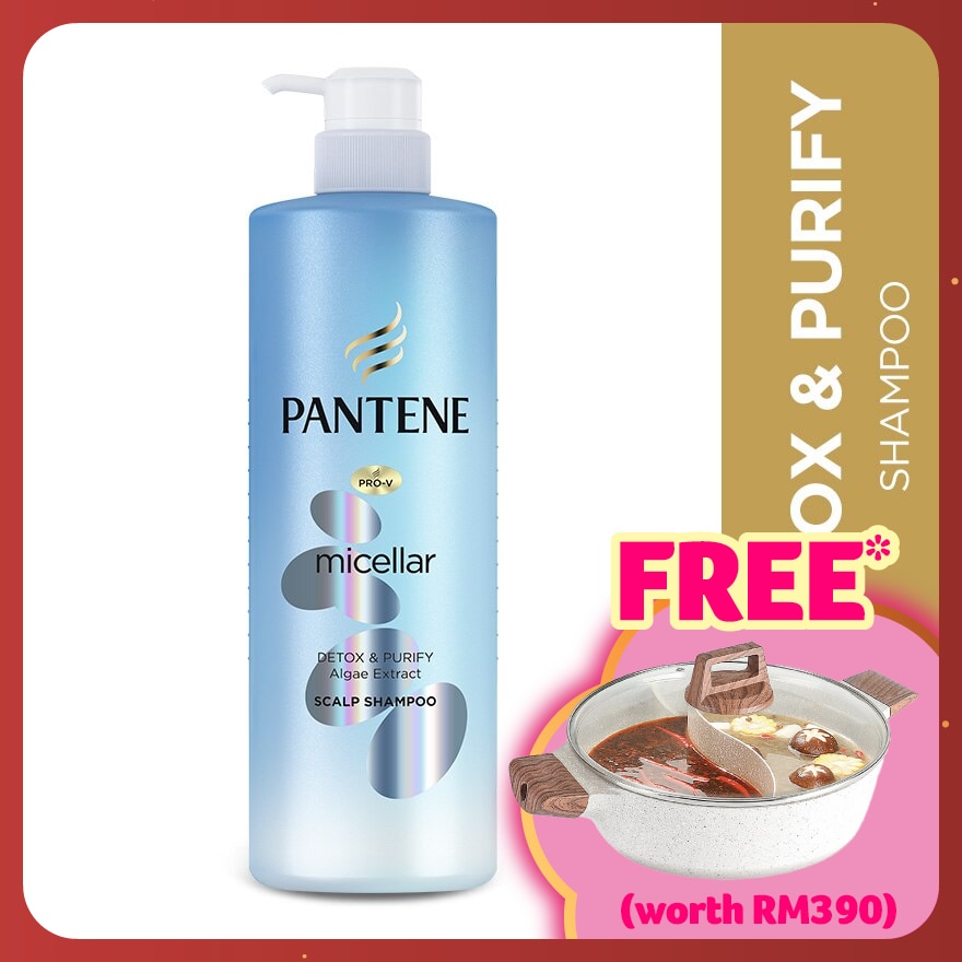 Pantene Shampoo Micellar Purify 530ml
