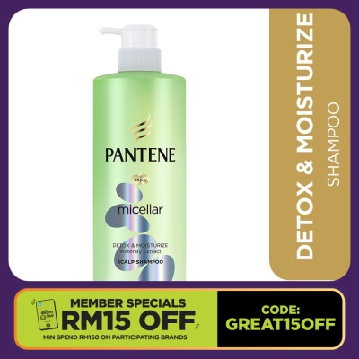 PANTENE Pantene Shampoo Micellar Moist 530ml