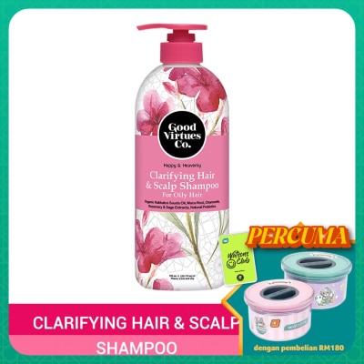 GOOD VIRTUES CO Clarifying Hair & Scalp Shampoo 700ml