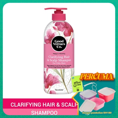 GOOD VIRTUES CO - Clarifying Hair & Scalp Shampoo 700ml