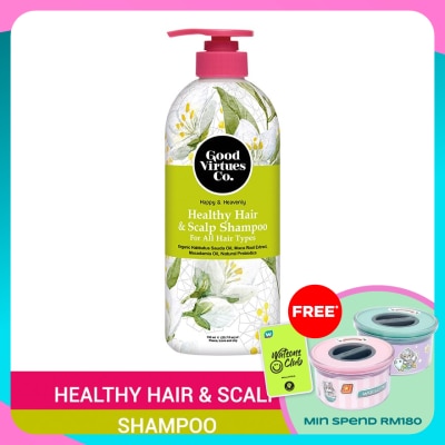 GOOD VIRTUES CO Healthy Hair & Scalp Shampoo 700ml