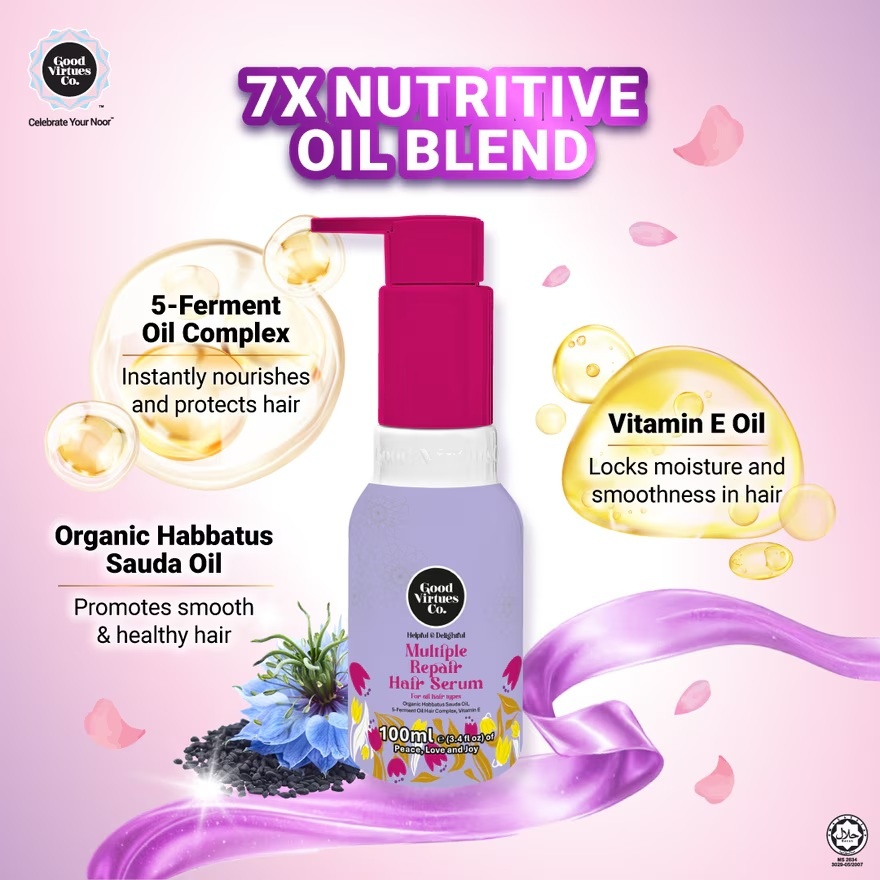 Multiple Repair Hair Serum For all hair types 100ml